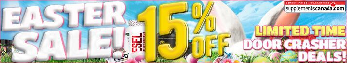15% off Easter Sale for a Limited Time Only.